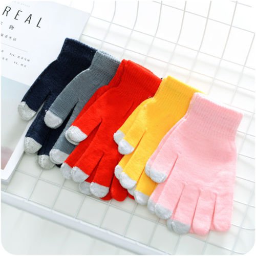 New Winter Gift Warm Faux Rabbit Fur Mitten Women Wrist Arm Hand Outdoor Gloves