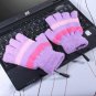 New Winter Gift Warm Faux Rabbit Fur Mitten Women Wrist Arm Hand Outdoor Gloves