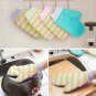 New Silicone Dish Washing Sponge Scrubber Cleaning Antibacterial Kitchen Tools