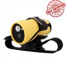 SC1012 Diving DVR Video Recording Camera with Flashlight (Yellow)