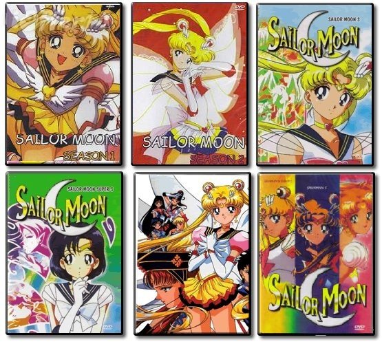 sailor moon dvd complete series