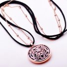 Tiger necklace (gold/black)