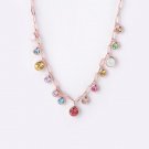 Color drop necklace