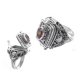 Bali Silver Poison Ring