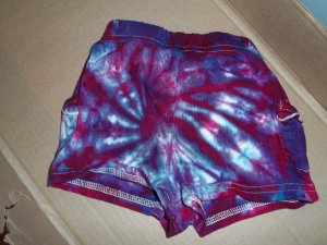Kids Tie Dye shorts