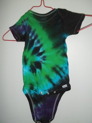 Kids Tie Dye onsie