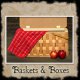 Baskets and Boxed Digital Layered Photography Templates