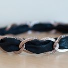 Trendy and Edgy Chain and Leather Headband