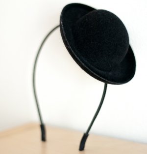 mini bowler hat