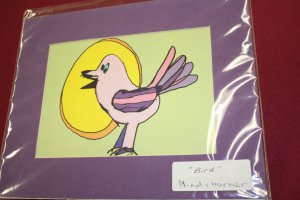 "Bird" 5x7 Matted Print