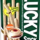 Pack/6 Meiji Lucky Cappuccino Stick