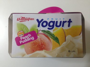 Peach Yogurt Pudding, New*