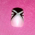 Handpainted Glue On Nails