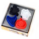 Cookie Cutter Stamp Mold 4pcs HALLOWEEN STYLE Series Pie Crust Cutter Set Cookie Cutter Stamp Mold 4pcs HALLOWEEN STYLE Series Pie Crust Cutter Set