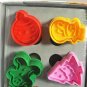 Cookie Cutter Stamp Mold 4pcs Christmas Series Pie Crust Cutter Set