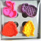 Cookie Cutter Stamp Mold 4pcs FRUIT Series Pie Crust Cutter Set Cookie Cutter Stamp Mold 4pcs FRUIT Series Pie Crust Cutter Set