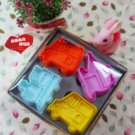 Cookie Cutter Stamp Mold 4pcs TRANSPORT DIFFERENT VECHICLES Series Pie Crust Cutter Set Cookie Cutter Stamp Mold 4pcs TRANSPORT DIFFERENT VECHICLES Series Pie Crust Cutter Set