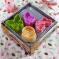 Cookie Cutter Stamp Mold 4pcs ADORABLE EASTER Series DIFFERENT SHAPE Pie Crust Cutter Set