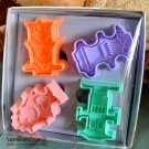 Cookie Cutter Stamp Mold 4pcs ROBOT Series Pie Crust Cutter Set Cookie Cutter Stamp Mold 4pcs ROBOT Series Pie Crust Cutter Set
