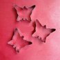 Stainless Cookie Cutter 3 pcs Set --- BUTTERFLY Design