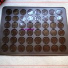 Macaroon Silicone 39.5x30cm Baking Mat Muffin Pastry Cookies Sheet Easy Use Utensil Macaroon Silicone 39.5x30cm Baking Mat Muffin Pastry Cookies Sheet Easy Use Utensil