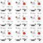1.8x1.8m CUTE Fancy CAT Design Bathroom Shower Use SHOWER CURTAIN with Plastic HOOK