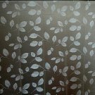 Transparent White Color Leaf Pattern PEVA Shower Curtain Set Bathroom Shower Use Transparent White Color Leaf Pattern PEVA Shower Curtain Set Bathroom Shower Use
