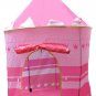 GIRLISH KIDS PLAY TENT PINK Color CASTLE PRINCESS PLAYHOUSE OUTDOOR INDOOR TENT