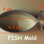 Cat & Fish Shape Multiple Easy Use Cheese Stainless Steel Cookie Cutter Set