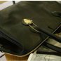 Black Color PU Leather Multiple Use Lady Handbag Carry Bag Easy Convenient Use
