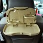 Car Use Fold-able Table Can Put Lunch Box and Drink Easy to Install & Remove