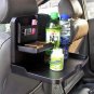 Multiple Flexible Use BLACK Color Car Back Seat Use Travel Dinning Tray Set