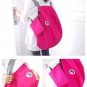 HOT PINK COLOR 3 Way Multiple Use Fold-able Travel Bag Good for Travel Daily Use