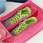 HOT PINK COLOR Multiple Use SHOE BAG Travel Use Shoe Pouch Convenient Easy Use