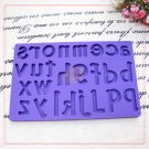 Letters Fondant and Gum a to z Set Alphabet Letter Paste Mold