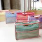 YELLOW COLOR Secret Organizer Bag Nylon Purse Nice to Insert Inside BAGS