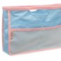 BLUE COLOR Secret Organizer Bag Nylon Purse Nice to Insert Inside BAGS