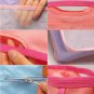 PURPLE COLOR Secret Organizer Bag Nylon Purse Nice to Insert Inside BAGS