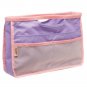 PURPLE COLOR Secret Organizer Bag Nylon Purse Nice to Insert Inside BAGS