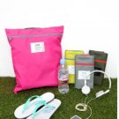 HOT PINK COLOR Multiple Purpose Organizer Bag Nylon Pillow Bag with Handle HOT PINK COLOR Multiple Purpose Organizer Bag Nylon Pillow Bag with Handle