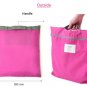 HOT PINK COLOR Multiple Purpose Organizer Bag Nylon Pillow Bag with Handle