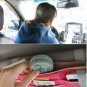 HOT PINK COLOR Multiple Purpose SUN VISOR POUCH CAR USE Easy Install Organizer Bag