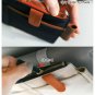 BEIGE & NAVY BLUE COLOR 2 Multiple Purpose SUN VISOR POUCH CAR USE Easy Install Organizer Bag