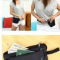 BEIGE & BLACK COLOR Organizer Travel Convenient Multiple Use Waist Bag