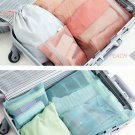 1 Set PEACH & LAKE BLUE COLOR 4 Different Size Travel Packing Mesh Travel Pouch 2 Set 1 Set PEACH & LAKE BLUE COLOR 4 Different Size Travel Packing Mesh Travel Pouch 2 Set