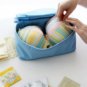 SKY Blue Color Travel Use Multiple Pocket Packing Pouch Good for Underwear