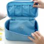 SKY Blue Color Travel Use Multiple Pocket Packing Pouch Good for Underwear