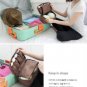BROWN Color Travel Use Multiple Pocket Packing Pouch Good for Underwear