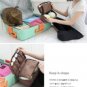 BROWN Color Travel Use Multiple Pocket Packing Pouch Good for Underwear