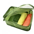 Packing Squares 40 X 30 x 13 cm GREEN Color Multiple Organizing Easy Use Fold-able Travel Pouch Packing Squares 40 X 30 x 13 cm GREEN Color Multiple Organizing Easy Use Fold-able Travel Pouch